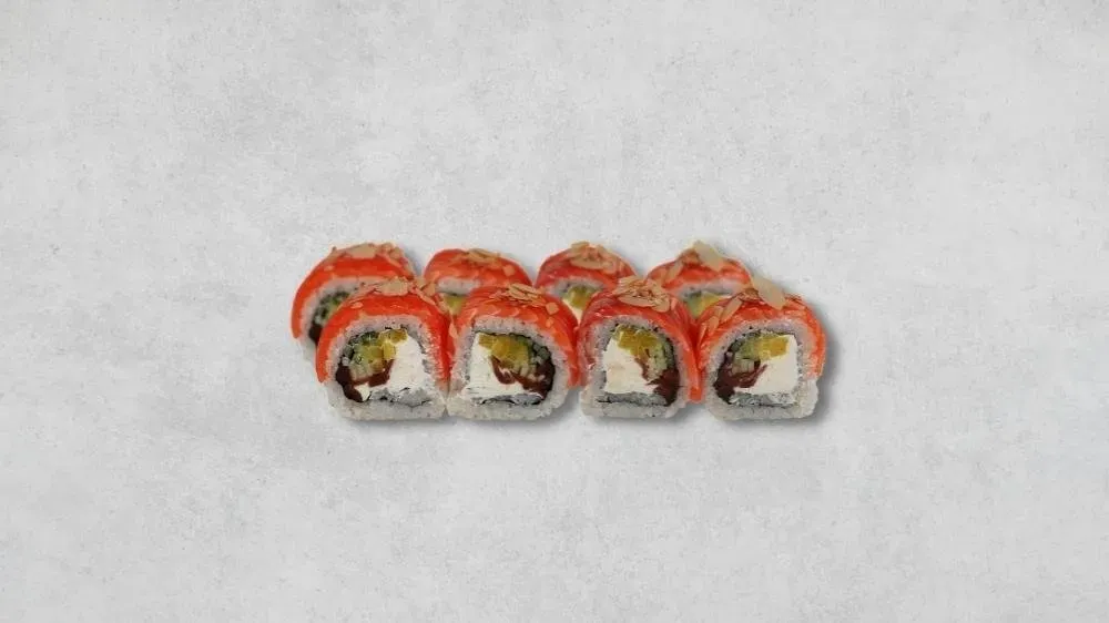 Sake roll z migdałami