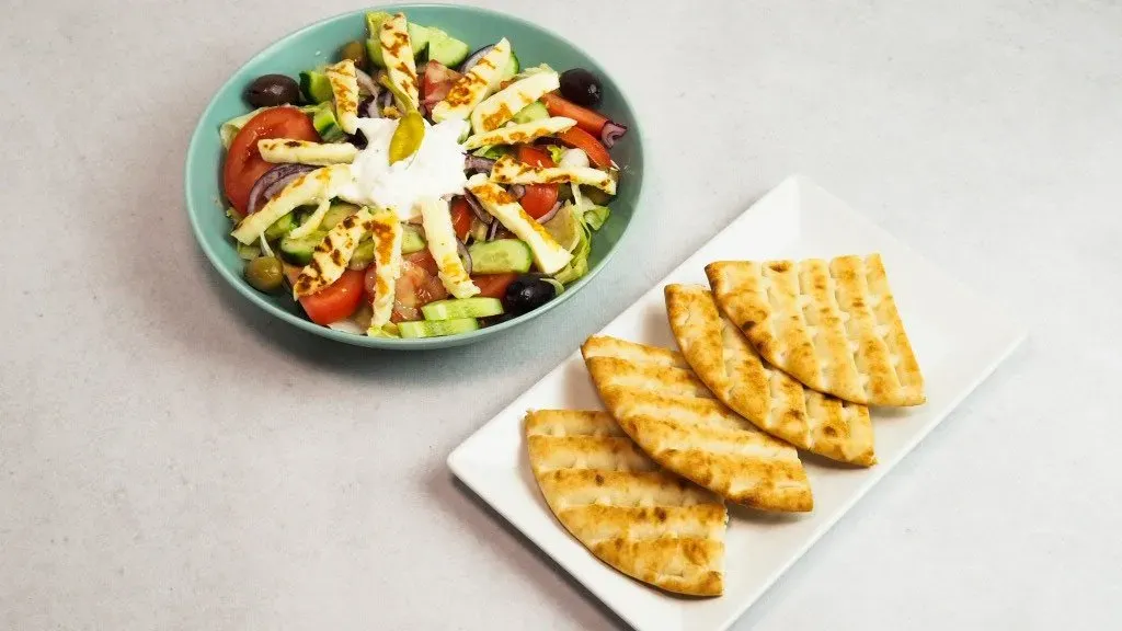 Sałatka z halloumi