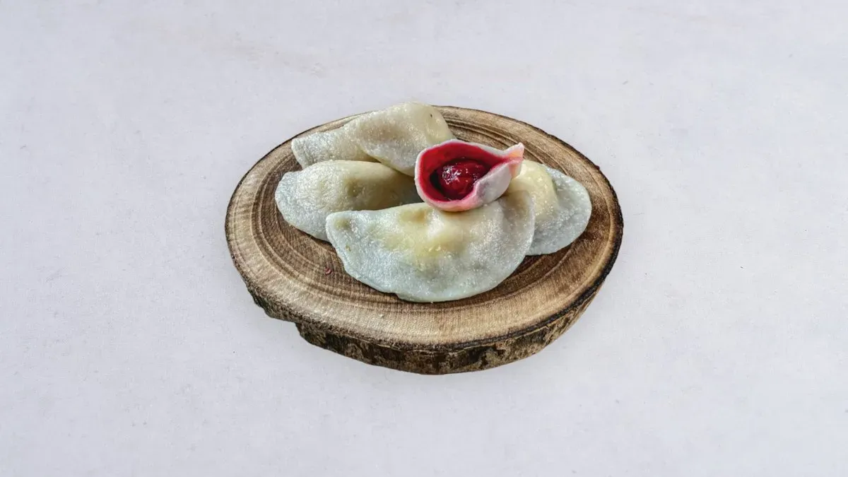 Pierogi z wiśniami