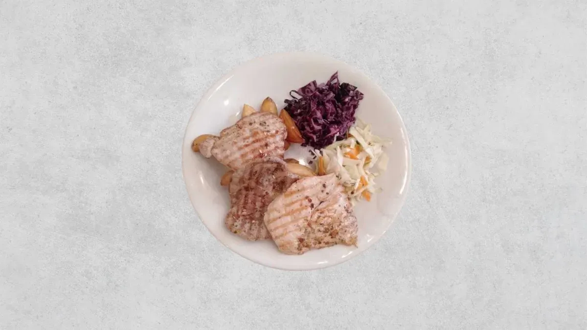 Zestaw mięs grillowanych