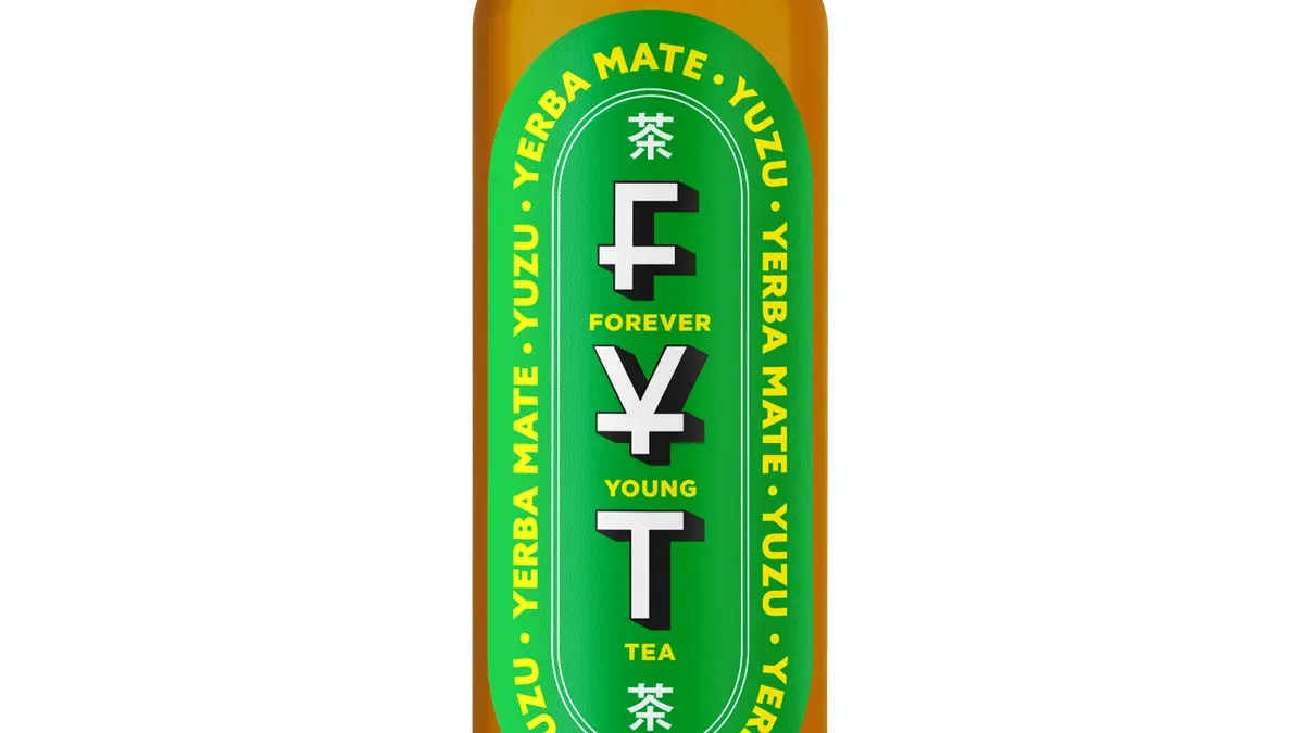 Kombucha Yerba mate yuzu