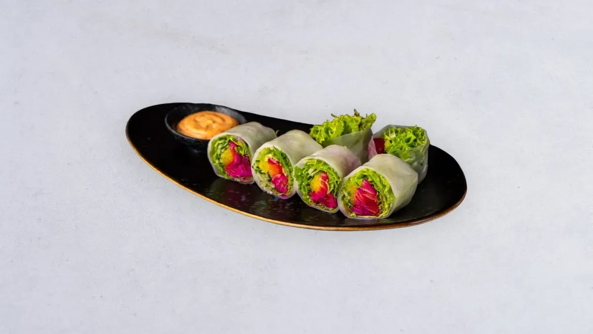 Paper rolls Łosoś gravlax