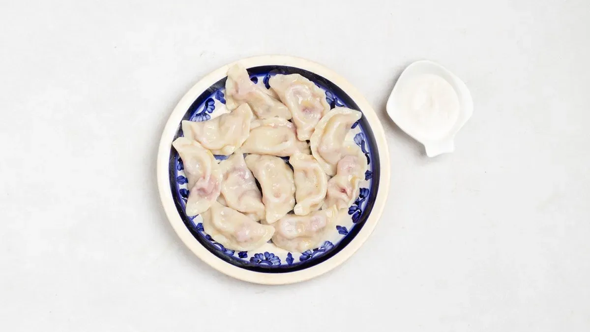 Pierogi z wiśniami
