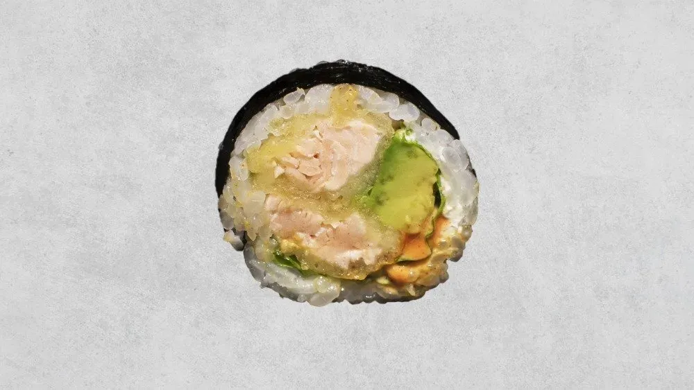 Futomaki - łosoś w tempurze