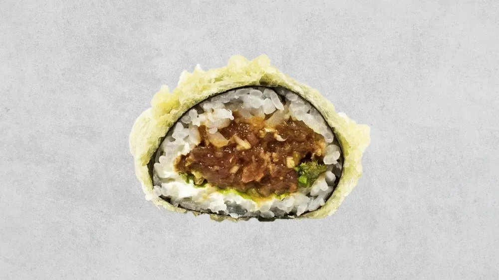Tempura maki - tatar z tuńczyka