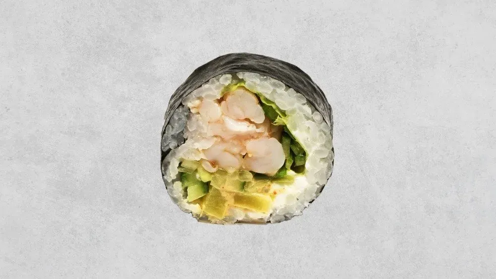 Futomaki - pieczona krewetka ostra