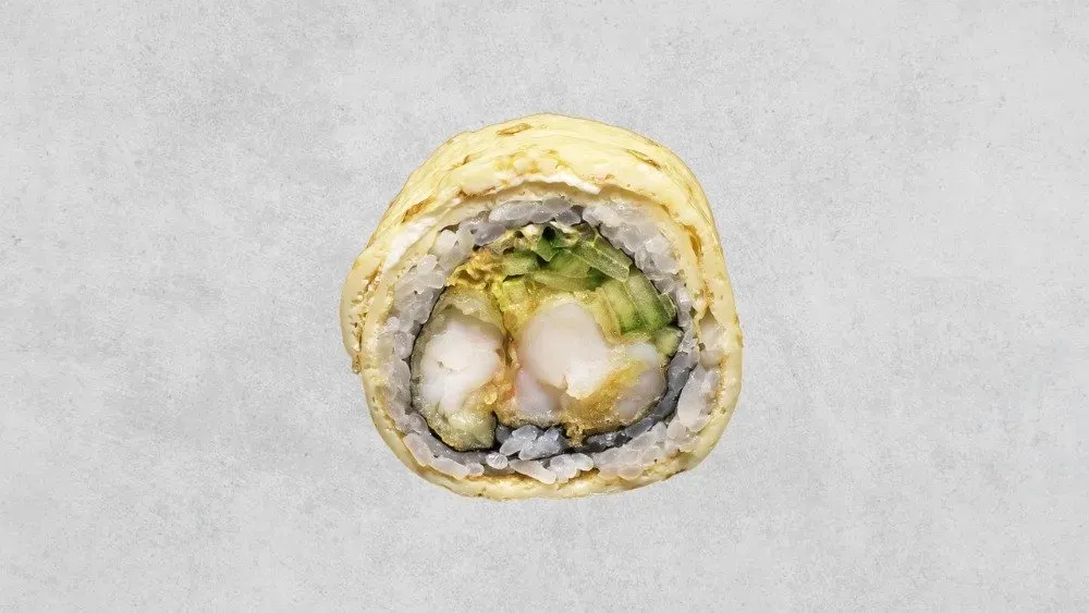Date maki - krewetki w tempurze