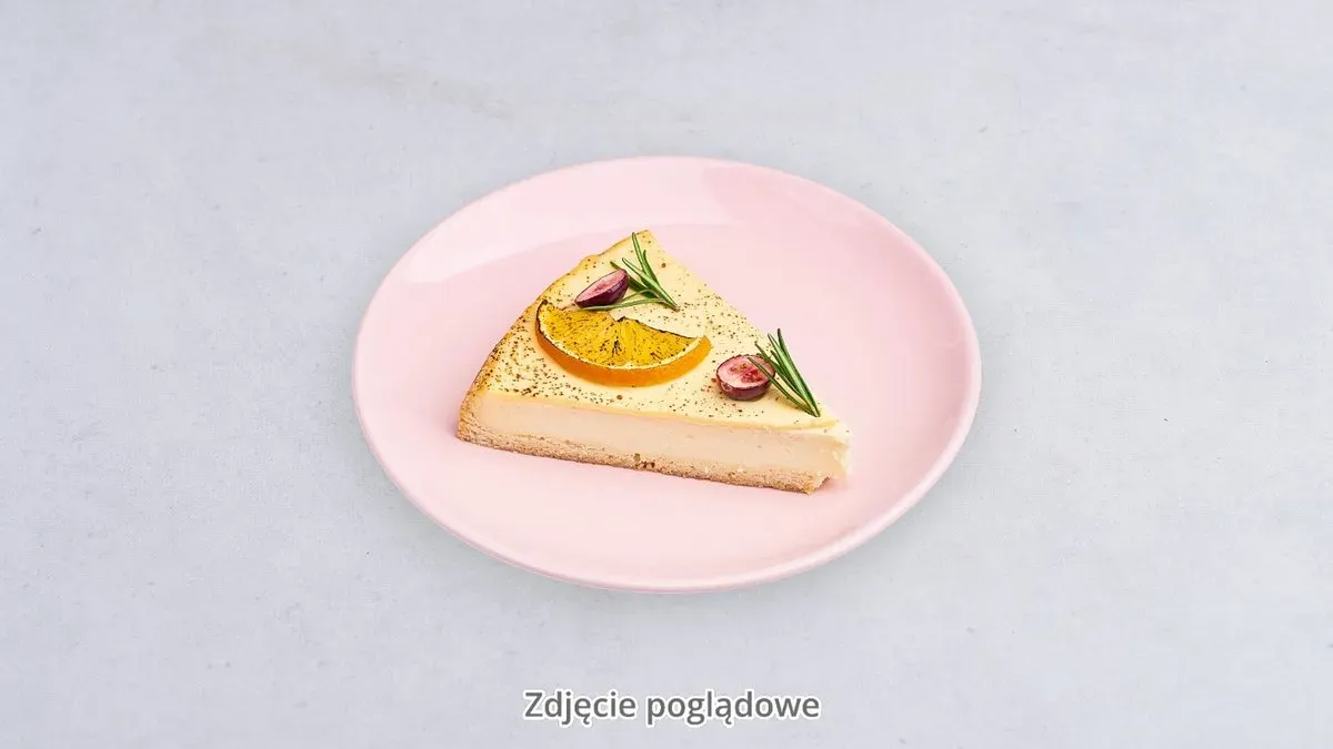 Sernik lemon curd