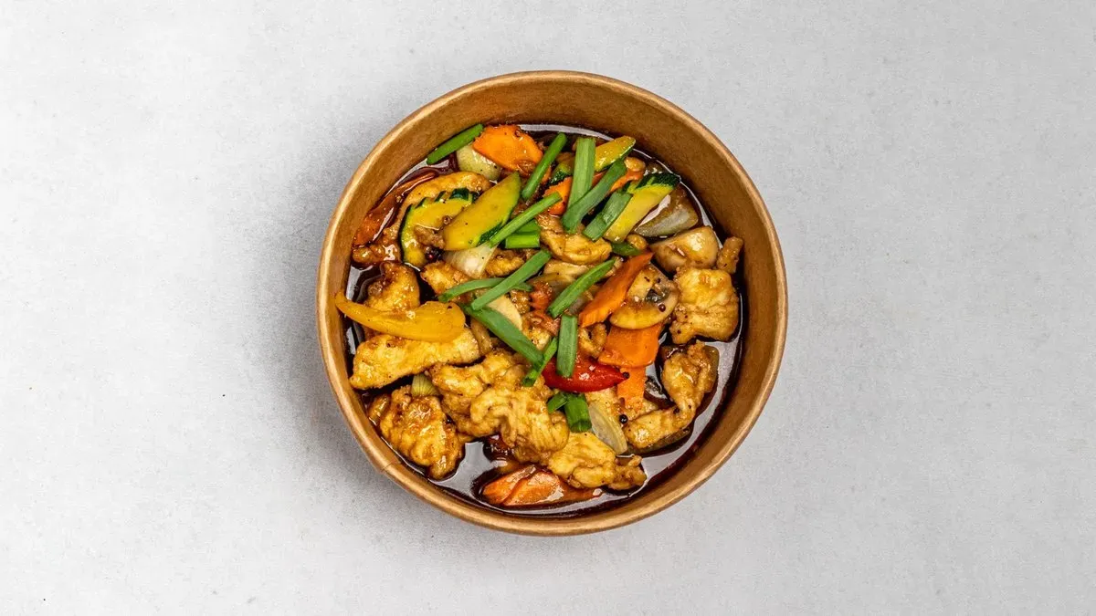 Pad prik thai dum