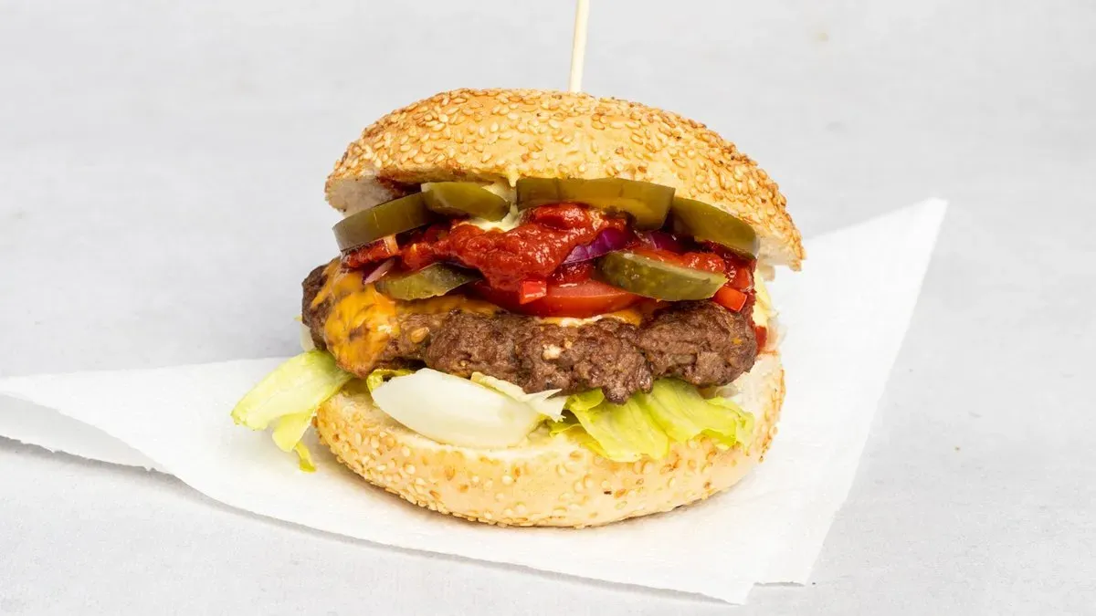 Burger hot