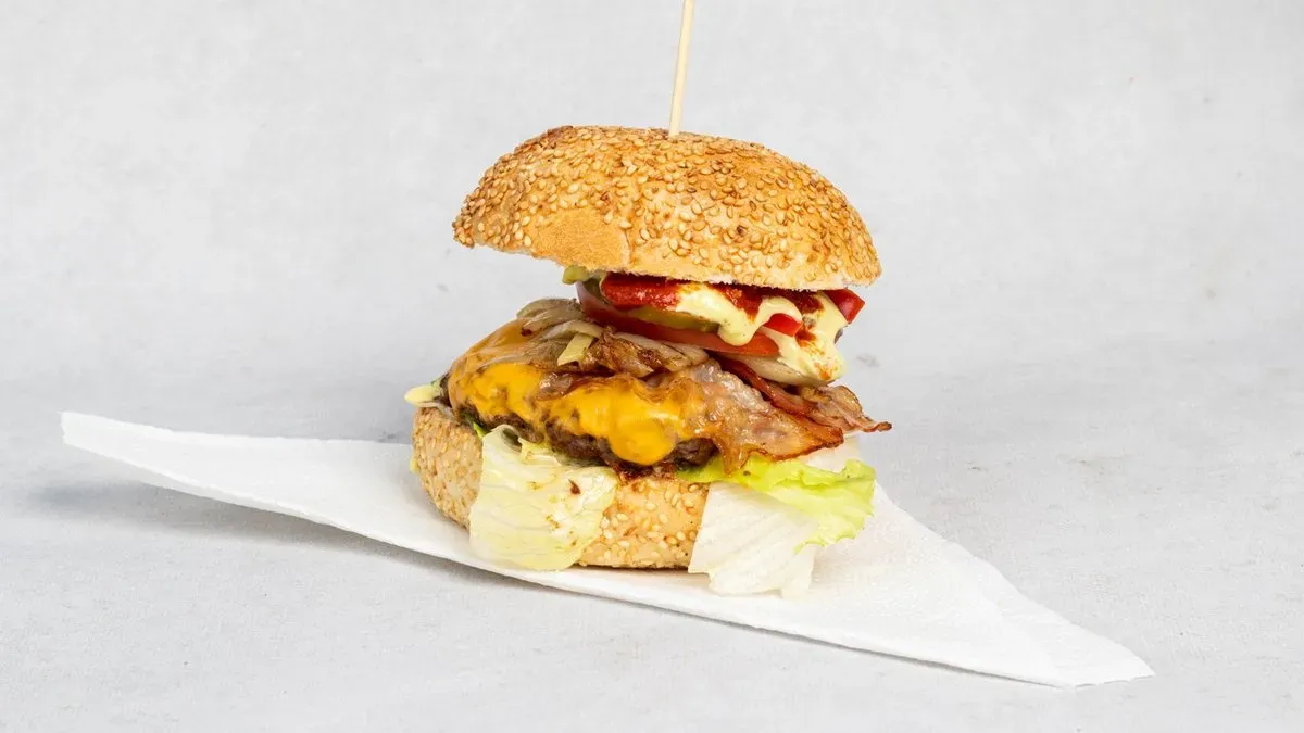 Burger cheese