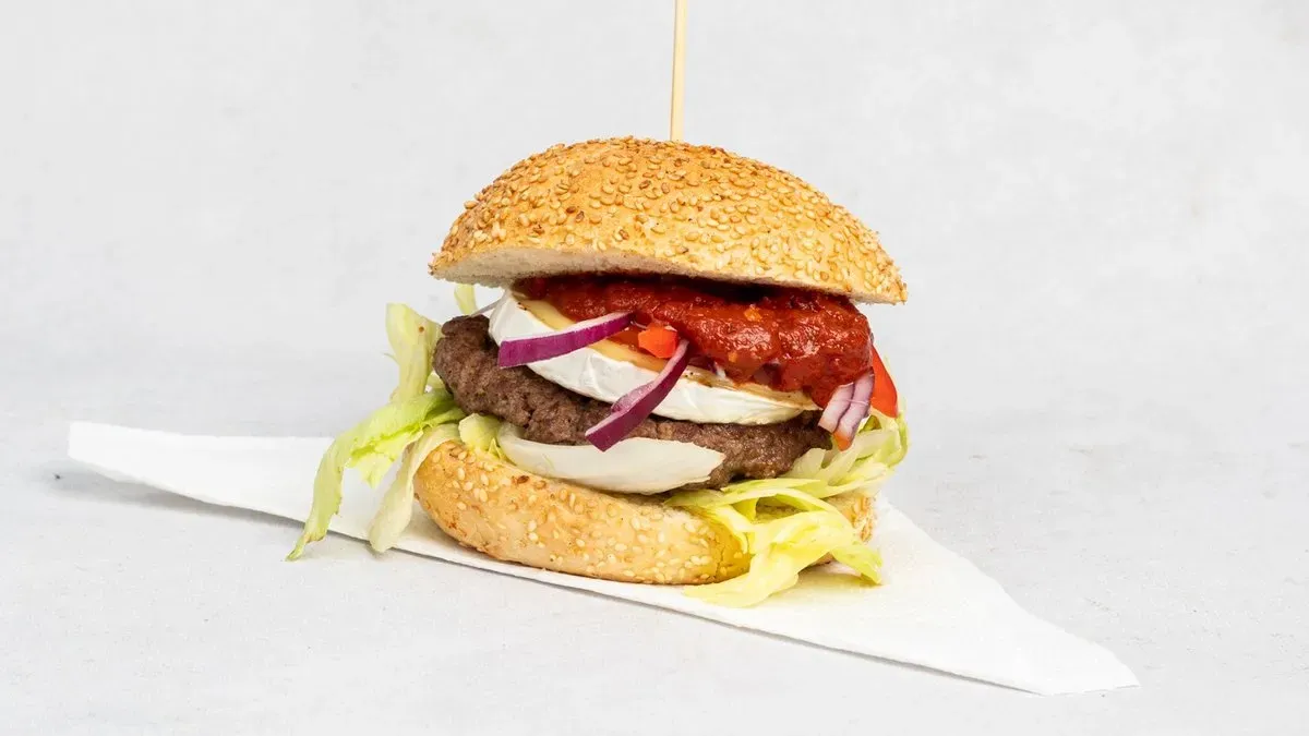 Burger camembert
