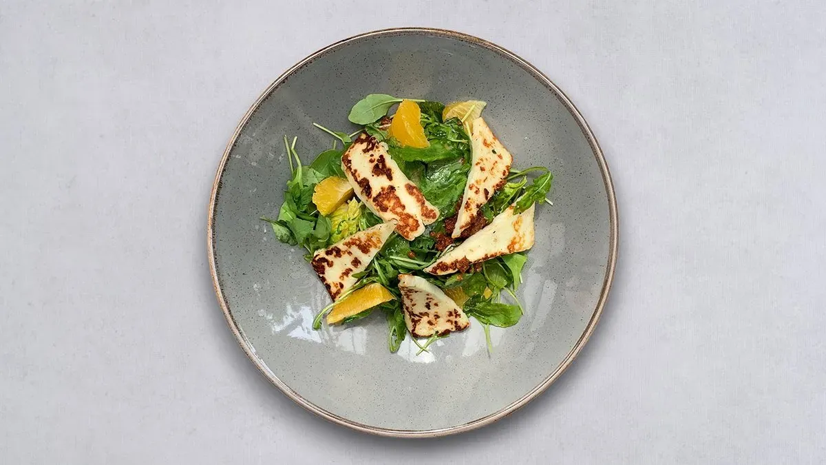 Sałatka z halloumi