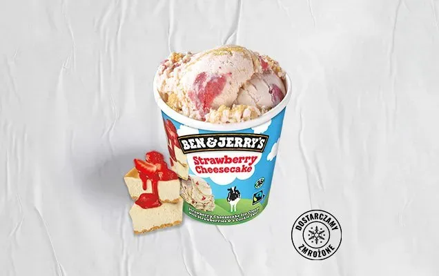 BEN&JERRY’S STRAWBERRY CHEESECAKE 465 ML