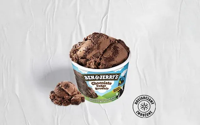 BEN&JERRY’S CHOCOLATE FUDGE BROWNIE 100ML