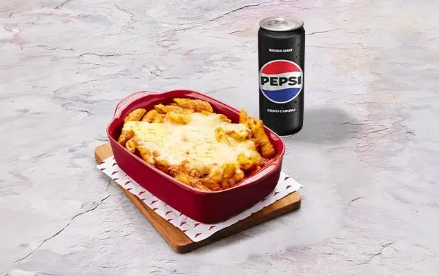 ZAPIEKARON CHEESY MARGHERITA W ZESTAWIE