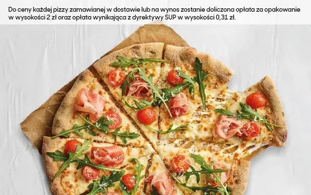 PIZZA PROSCIUTTO E RUCOLA
