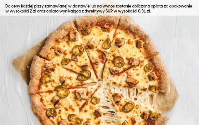 PIZZA OSTRY KURCZAK