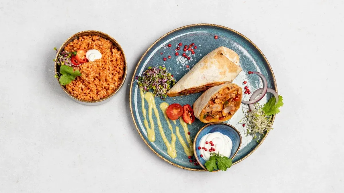 Burrito de pollo