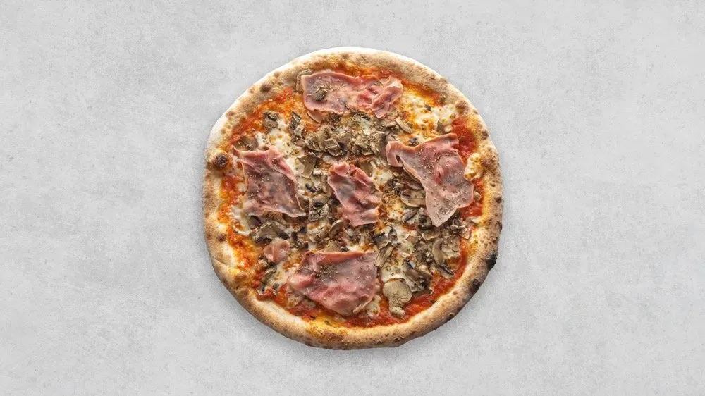 Prosciutto funghi