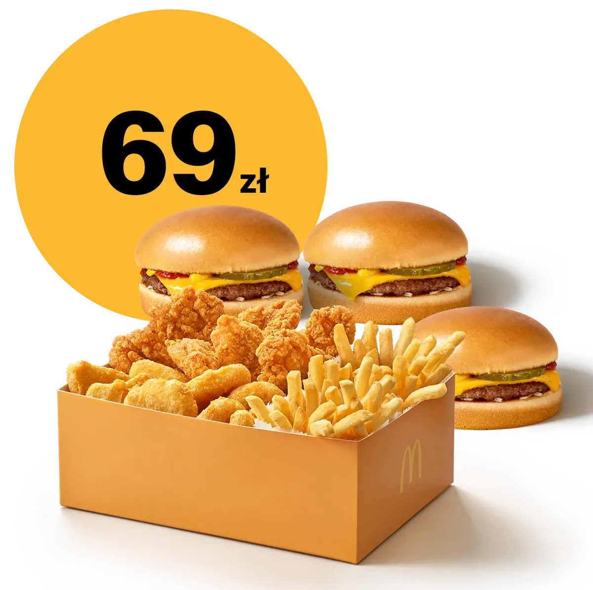 Chicken Box + 3x Cheeseburger
