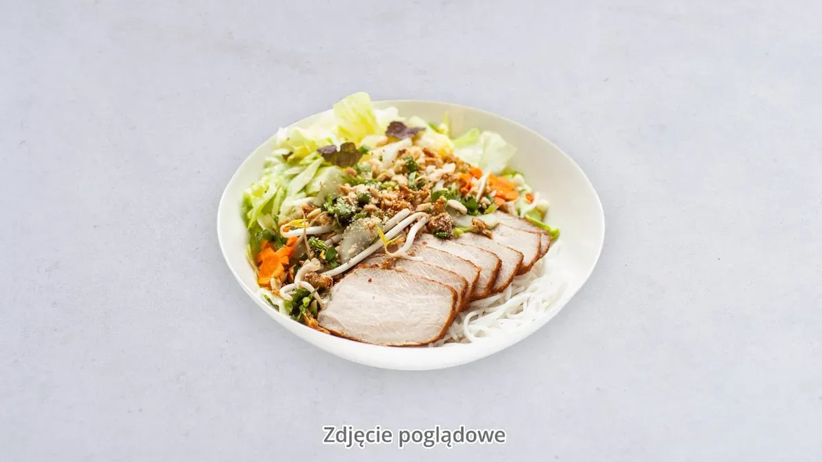 Sałata bun z rybą