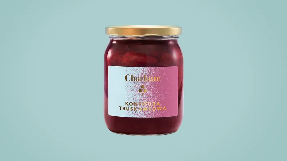 Konfitura Charlotte truskawkowa średnia