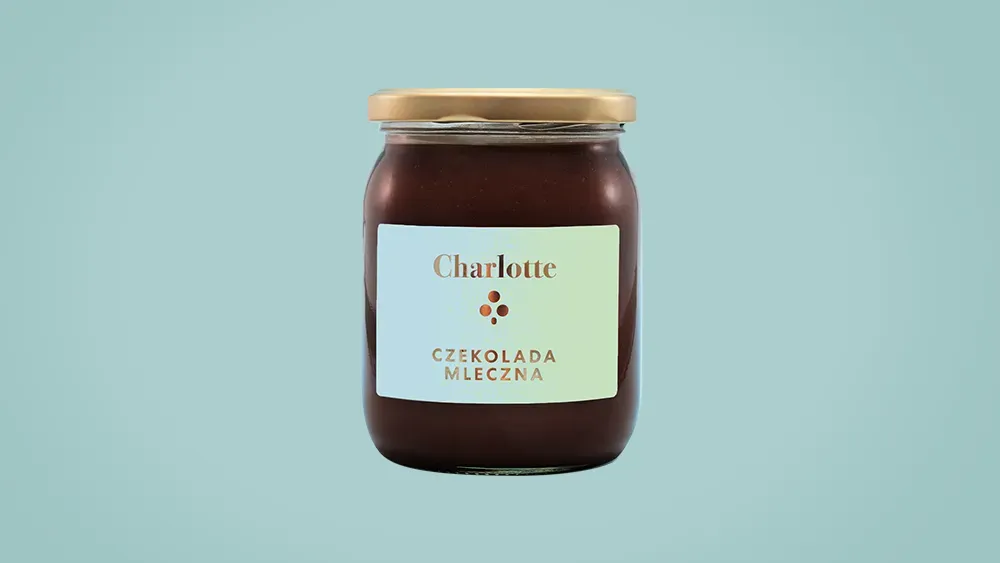 Krem Charlotte z mlecznej czekolady średni