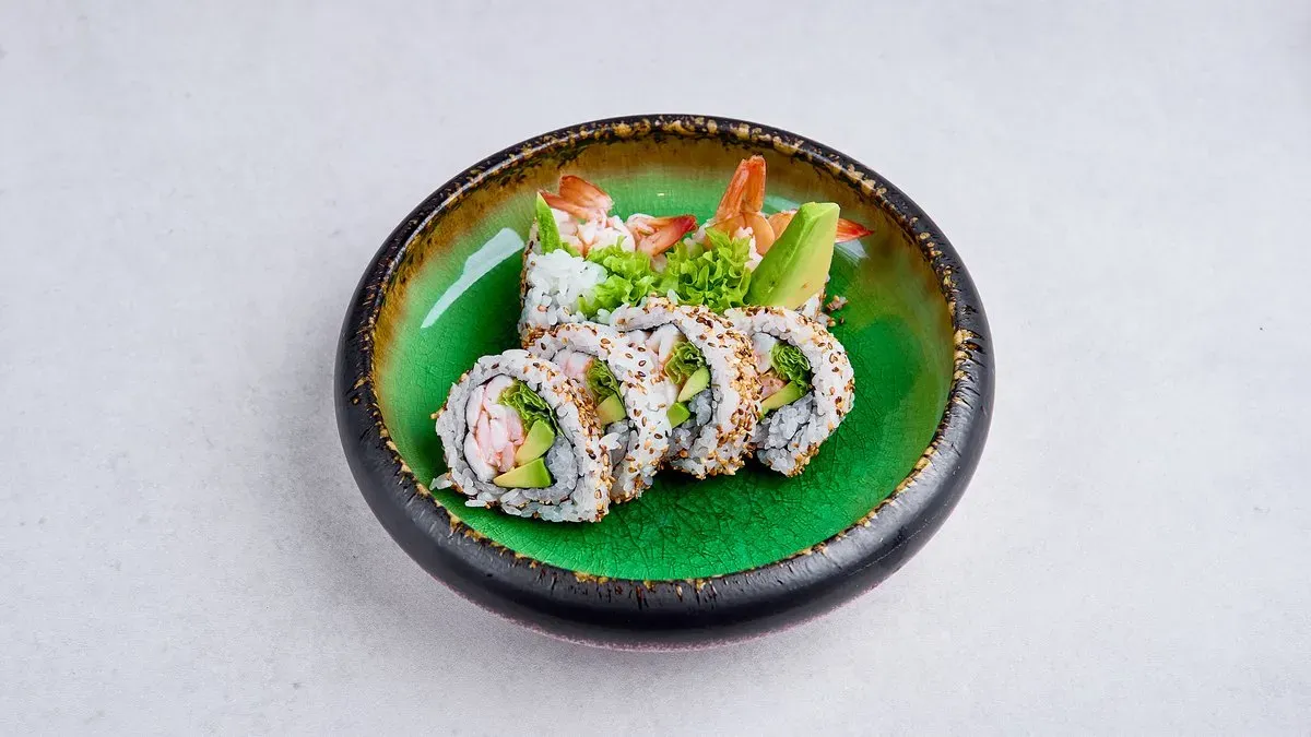 Uramaki - Krewetka gotowana
