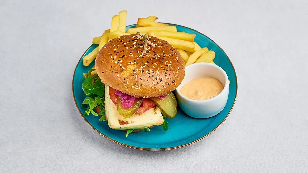 Burger z Halloumi