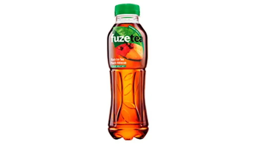 FuzeTea brzoskwiniowa z czarną herbatą i hibiskusem 0,5 l