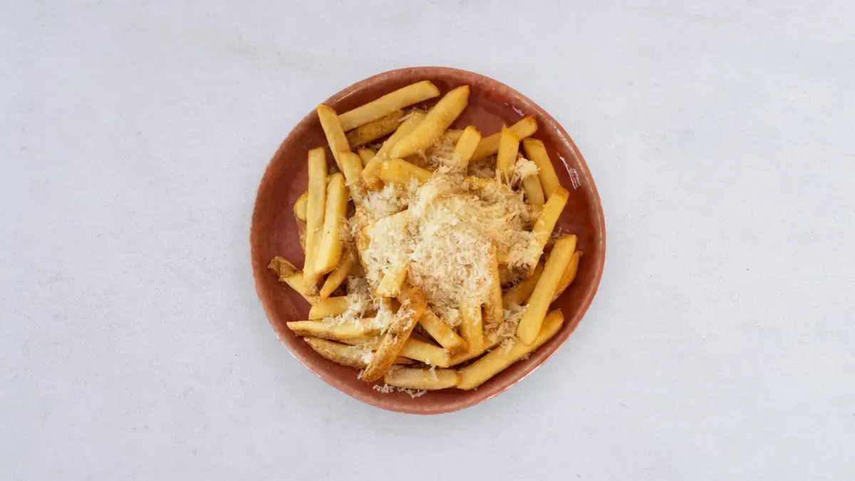 Frytki z parmezanem