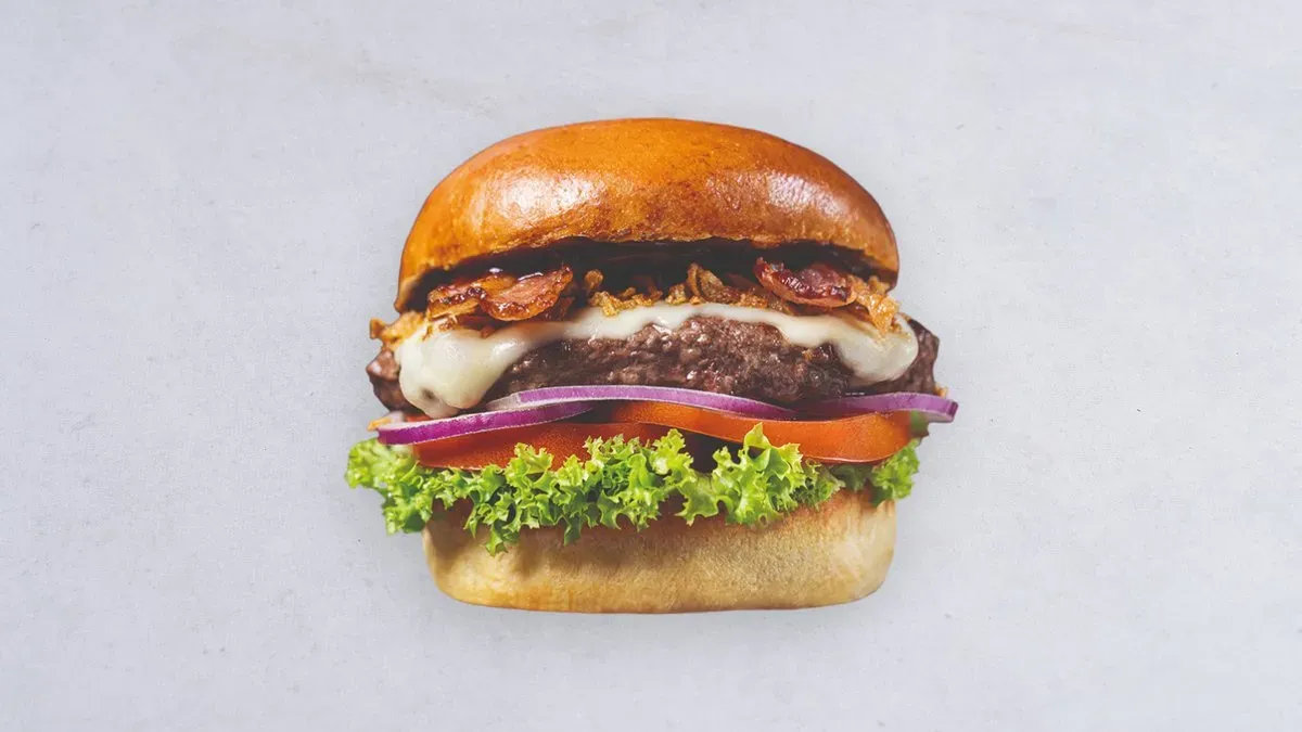 Burger z syropem klonowym