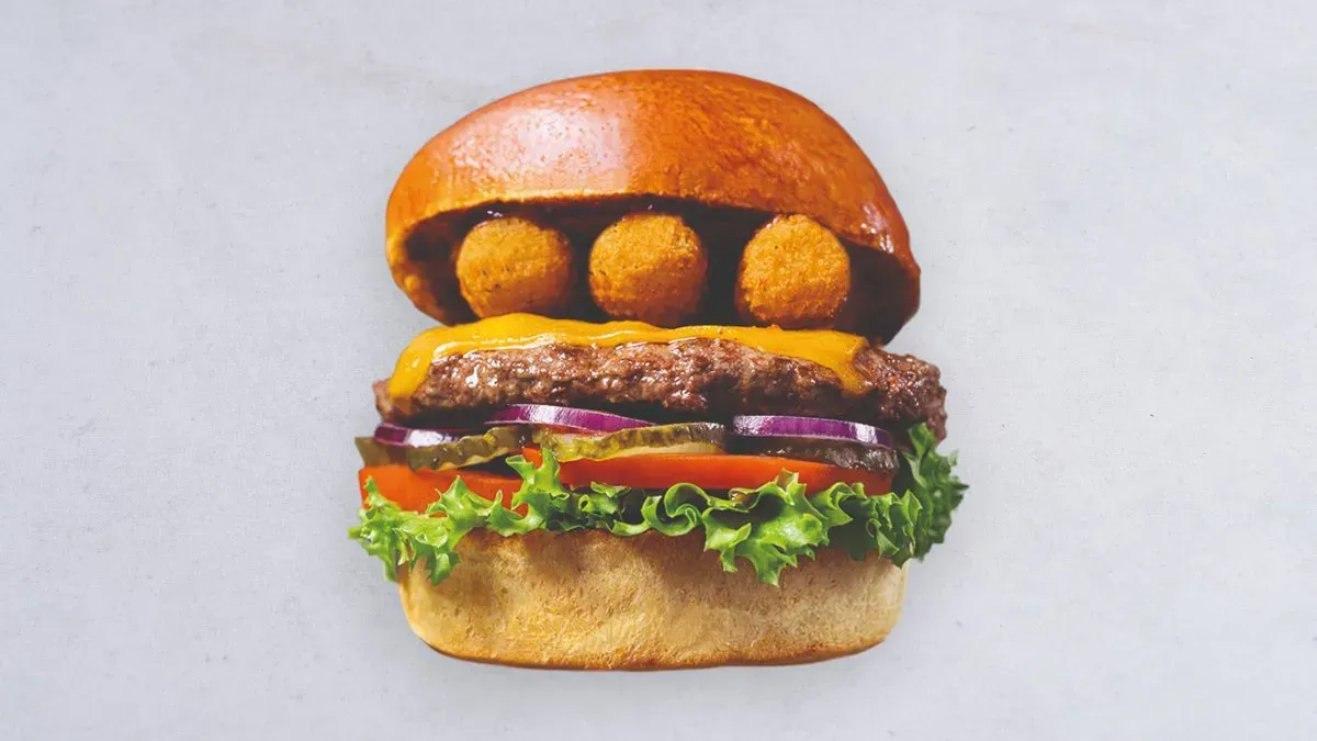 Burger Panierowany ser mozzarella