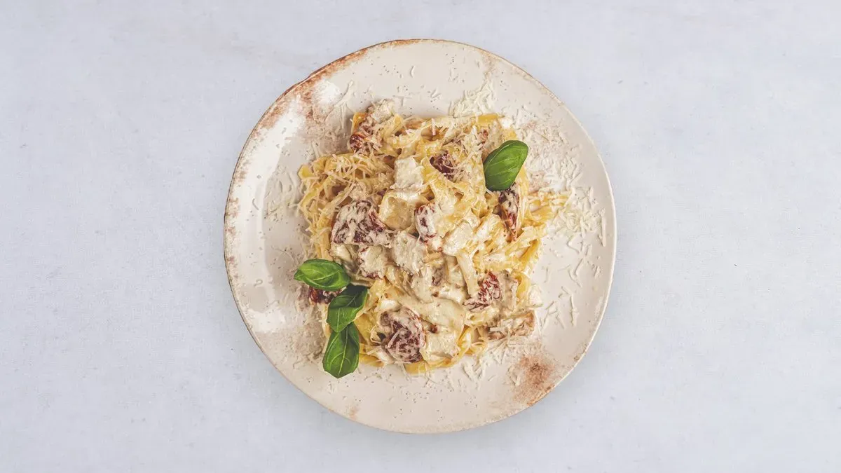 Tagliatelle z kurczakiem