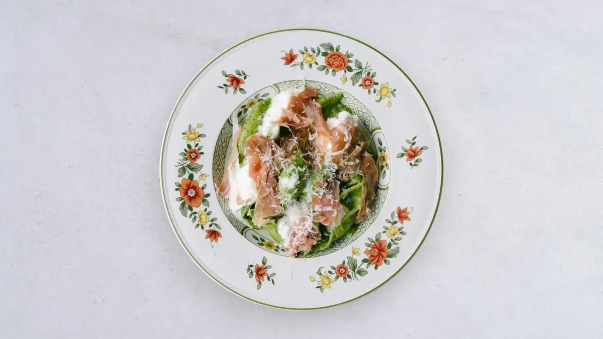 Pasta z prosciutto
