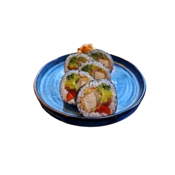 Futomaki z tofu w tempurze 6 szt.