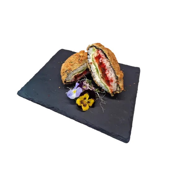 Wegański Sushi Burger
