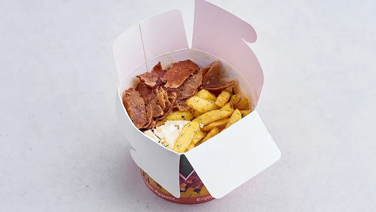 Box z surówką i wołowiną