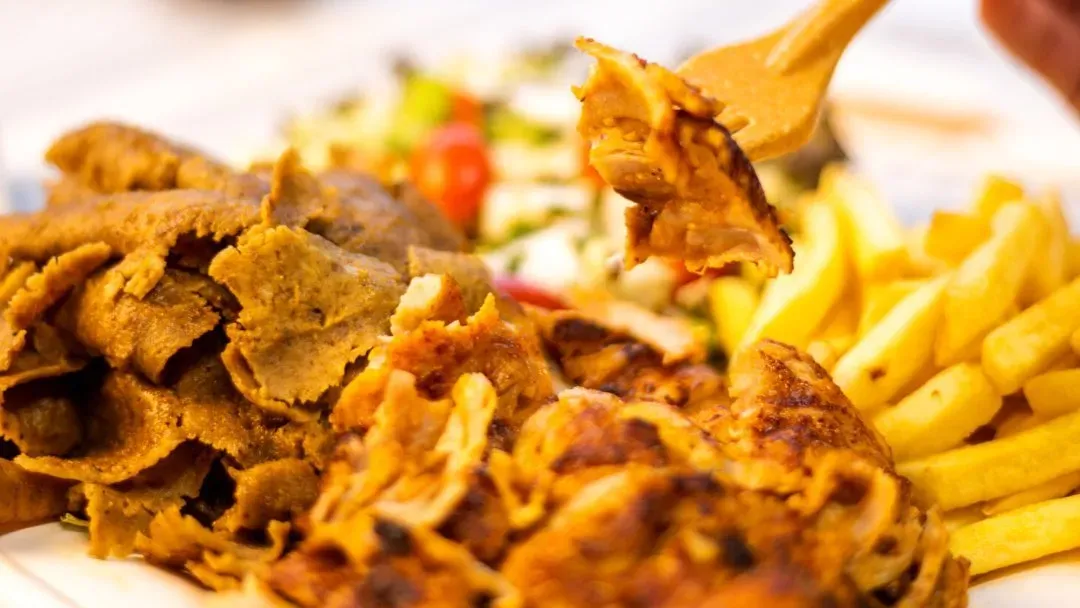 Danie kebab z kurczakiem