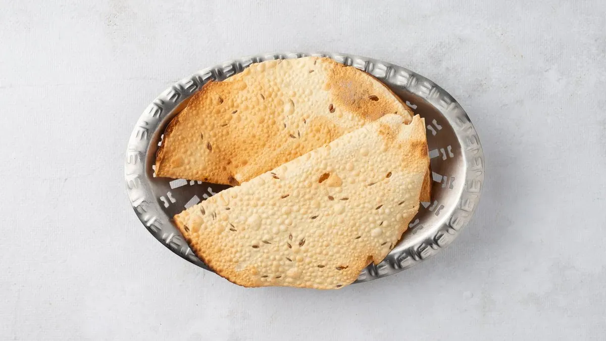 Roasted papad