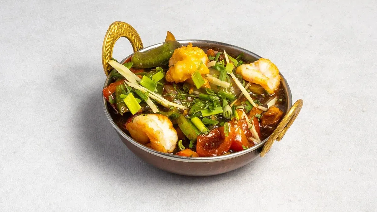 Chilli prawn