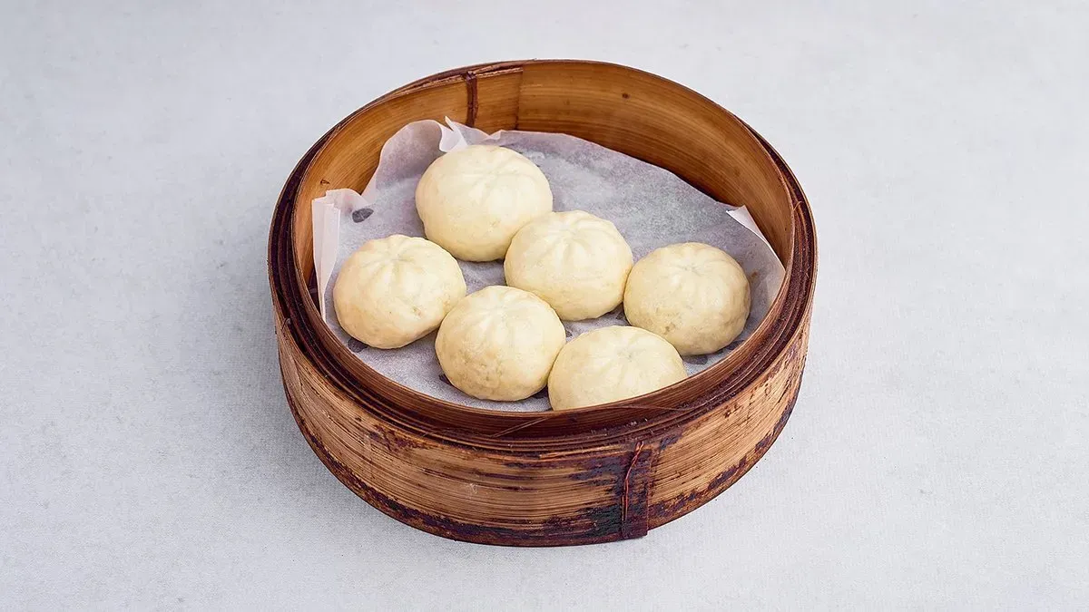 Baozi z kurczakiem i marchewką