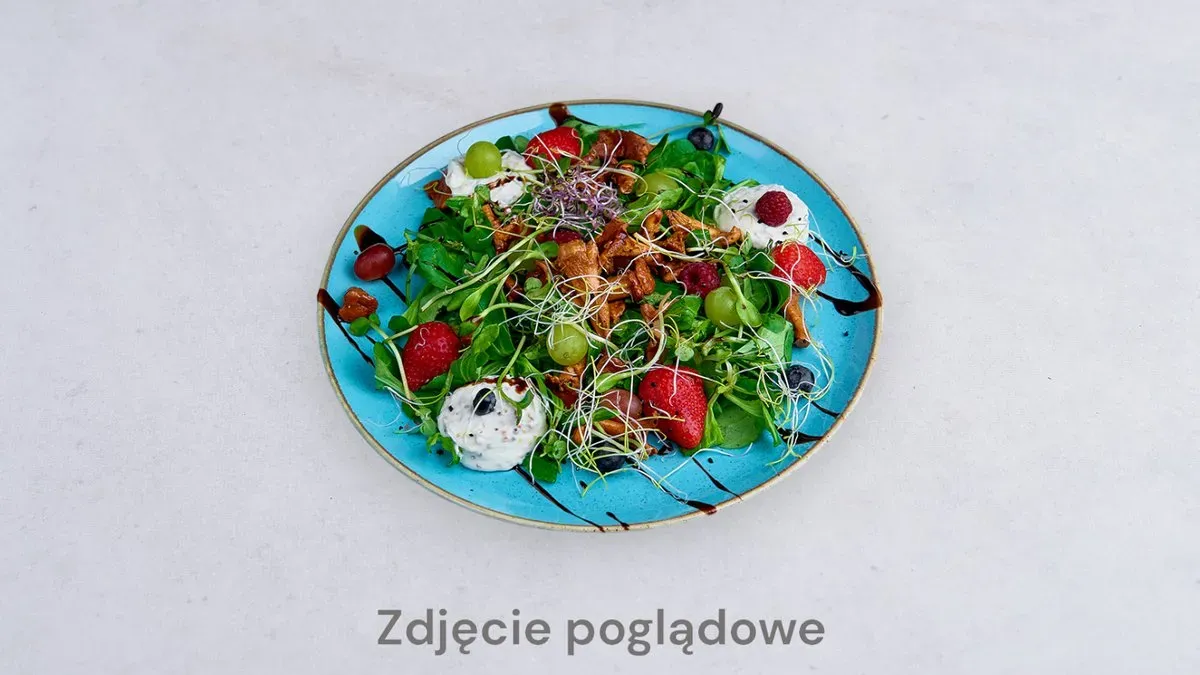 Sałatka z kurkami