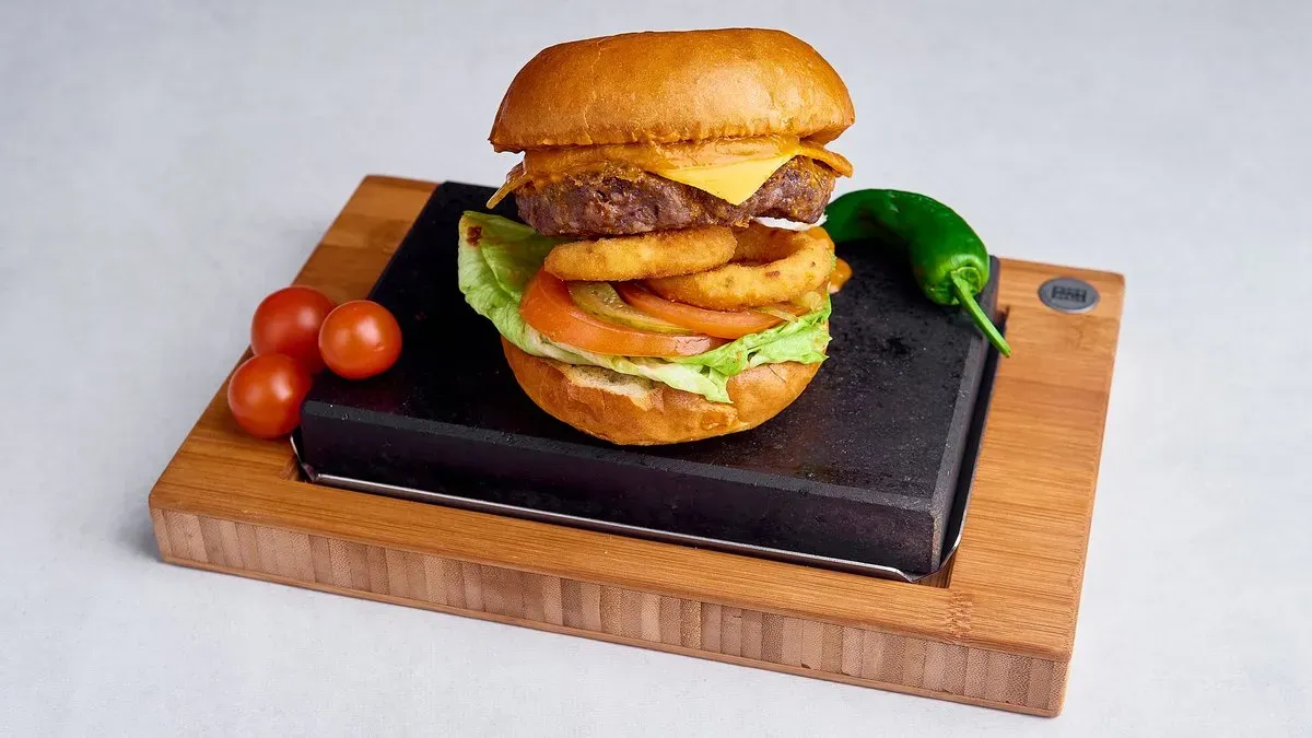 Bourbon burger