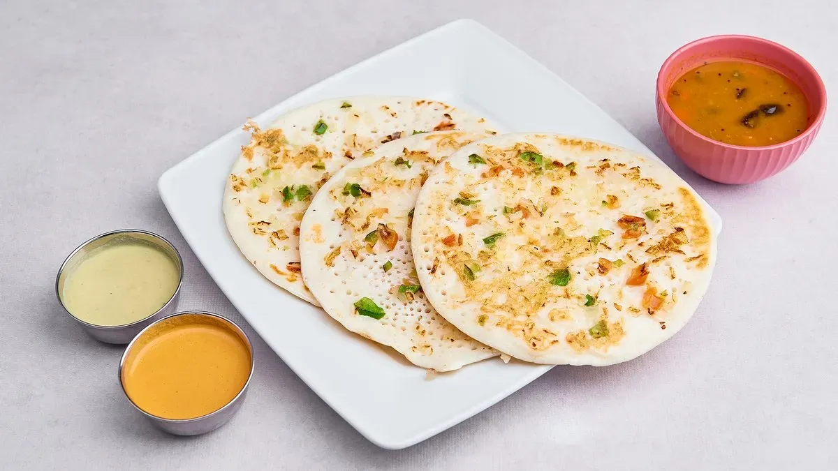 Uttapam dosa 🌶️🌿