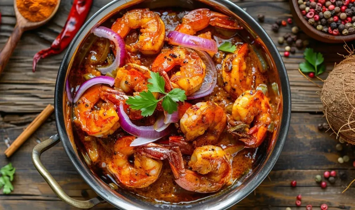 Coconut Prawns Curry
