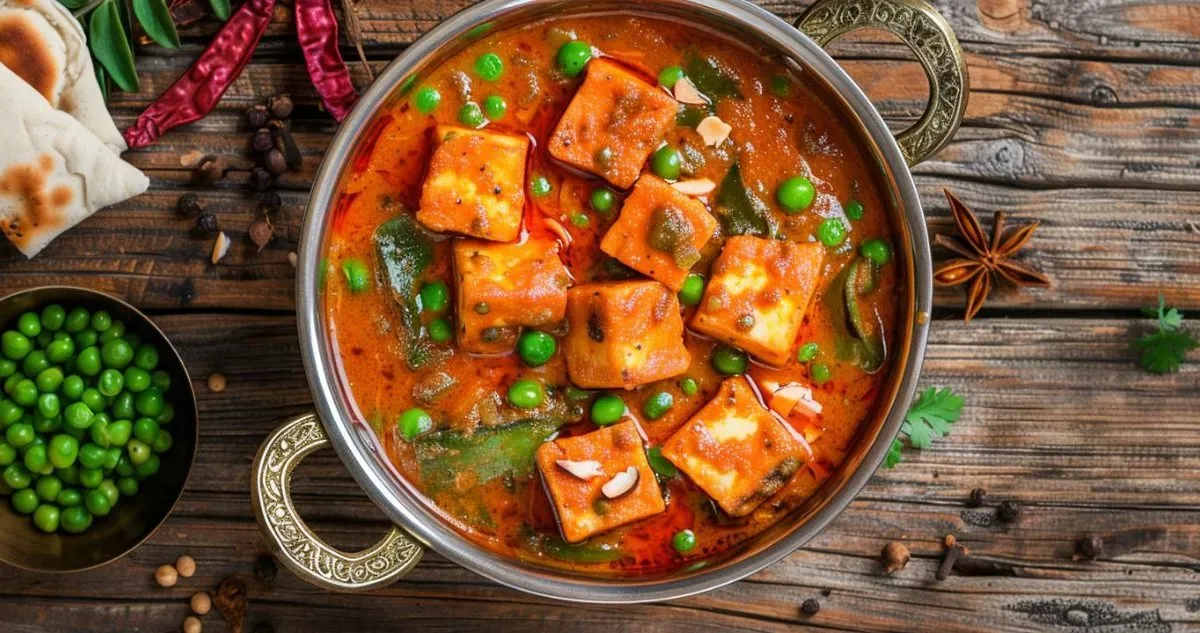 Paneer Peas Pleasure