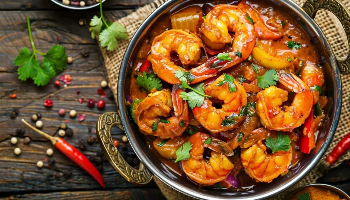 Prawns Kadhai Delight