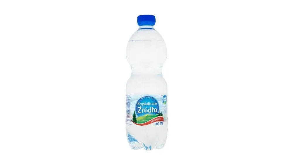 Woda gazowana Krystaliczne Źródło 0,5l